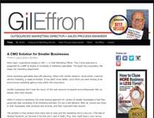Tablet Screenshot of gileffron.com